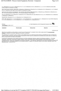 Process Control Equipment - 1